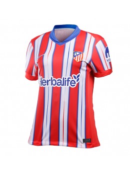 Atletico Madrid Heimtrikot für Frauen 2024-25 Kurzarm